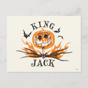 The Nightmare Before Christmas   King Jack Postcard