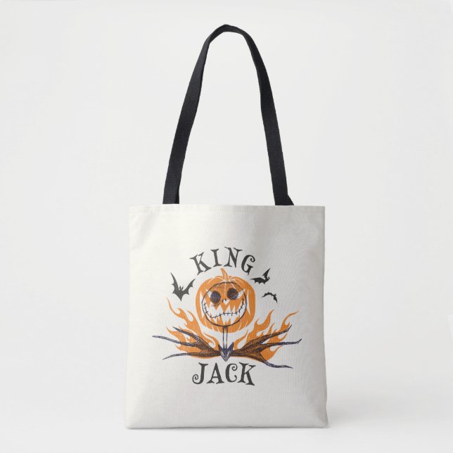The Nightmare Before Christmas | King Jack Tote Bag (Front)