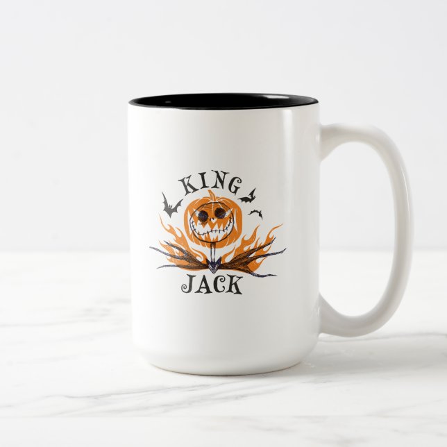 The Nightmare Before Christmas | King Jack Two-Tone Coffee Mug (Right)