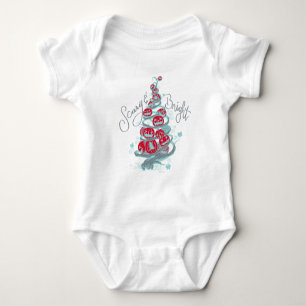 The Nightmare Before Christmas   Scary & Bright Baby Bodysuit