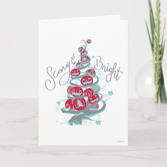 The Nightmare Before Christmas | Scary & Bright Card (Front)