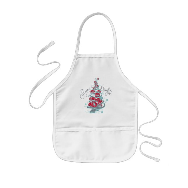 The Nightmare Before Christmas | Scary & Bright Kids Apron (Front)