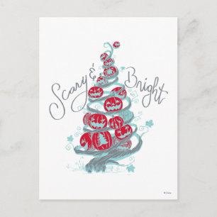 The Nightmare Before Christmas   Scary & Bright Postcard