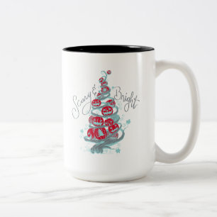 The Nightmare Before Christmas   Scary & Bright Two-Tone Coffee Mug