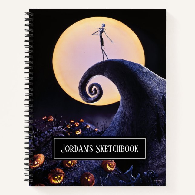 The Nightmare Before Christmas Sketch Notebook (Front)