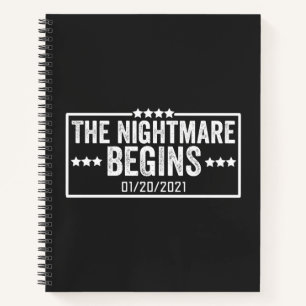 the nightmare begins notebook