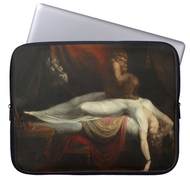 The Nightmare (by Henry Fuseli) Laptop Sleeve (Front)