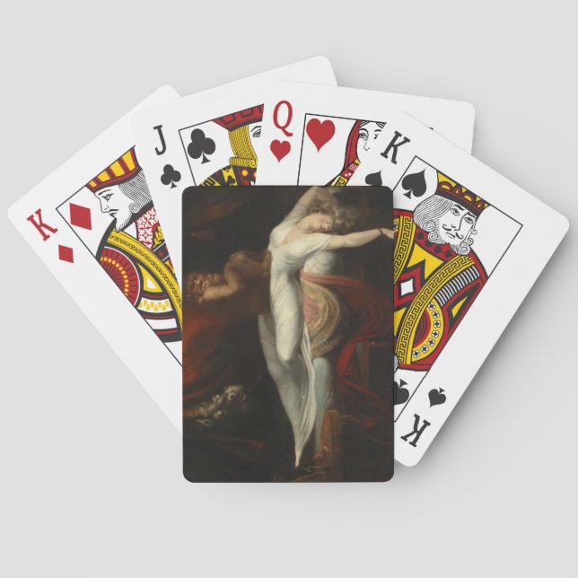 The Nightmare (by Henry Fuseli) Playing Cards (Back)