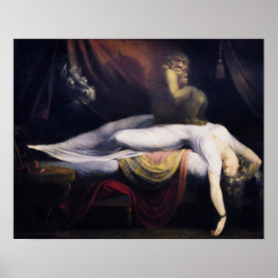 The Nightmare by Henry Fuseli Poster