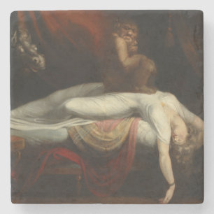 The Nightmare (by Henry Fuseli) Stone Coaster