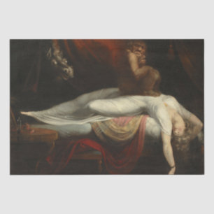 The Nightmare (by Henry Fuseli) Tissue Paper