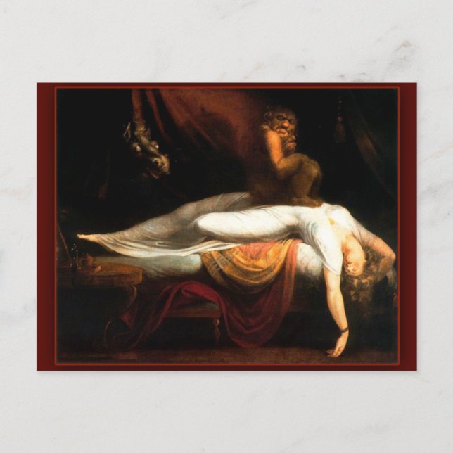 The Nightmare by John Henry Fuseli Postcard (Front)