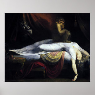 The Nightmare painting by John Henry Fuseli  Poster