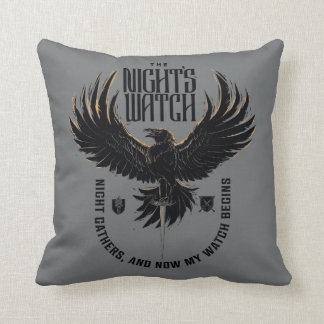 The Night's Watch Motto Throw Pillow