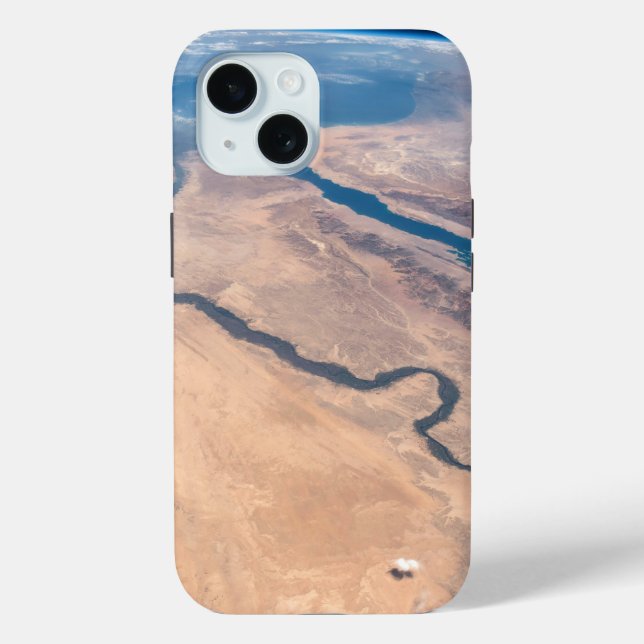 The Nile River, Red Sea And Mediterranean Sea. Case-Mate iPhone Case (Back)