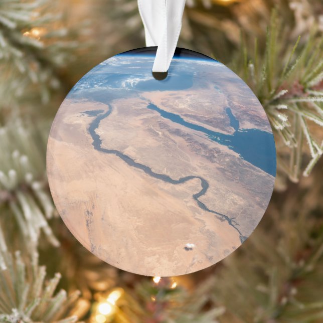 The Nile River, Red Sea And Mediterranean Sea. Ornament (Tree)