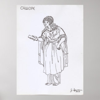 The Nine Greek Muses: Calliope 1 of 9 Poster