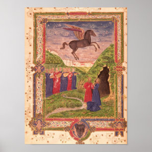 The nine Muses playing instruments Poster