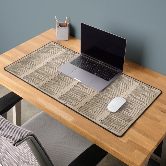 The Ninety-five Theses (Martin Luther) Desk Mat (Office 2)