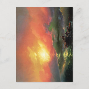 The Ninth Wave (1850), by Ivan Aivazovsky. Oil on  Postcard