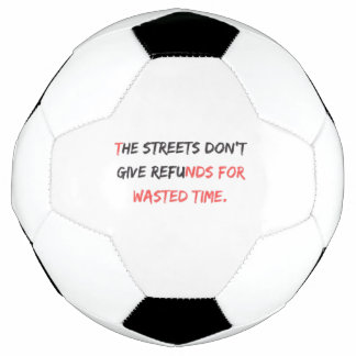 The No Refunds Design: Soccer Ball
