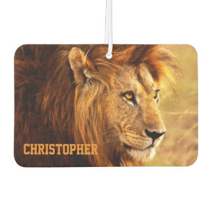 The Noble Lion Photograph Air Freshener