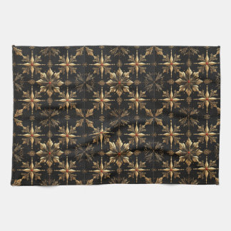 The Noël Kitchen Elegance - Black Kitchen Towel