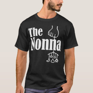 The Nonna Italian Grandma Funny Grandmother Womens T-Shirt