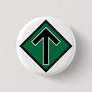 The Nordic Resistance Movement  1 Inch Round Button