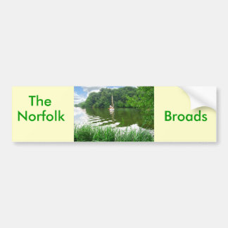 The Norfolk Broads Bumper Sticker