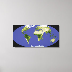 The Normalized Difference Vegetation Index Canvas Print