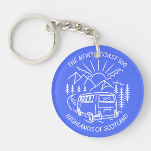 The North Coast 500 scotland adventure nc 500 gift Keychain