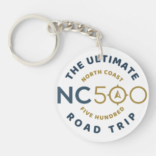 The North Coast 500 scotland highlands adventure Keychain
