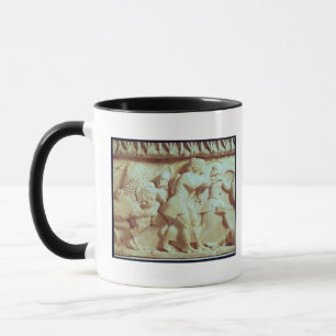 The north frieze of the Siphnian Treasury Mug