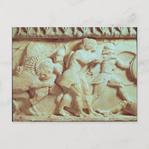 The north frieze of the Siphnian Treasury Postcard