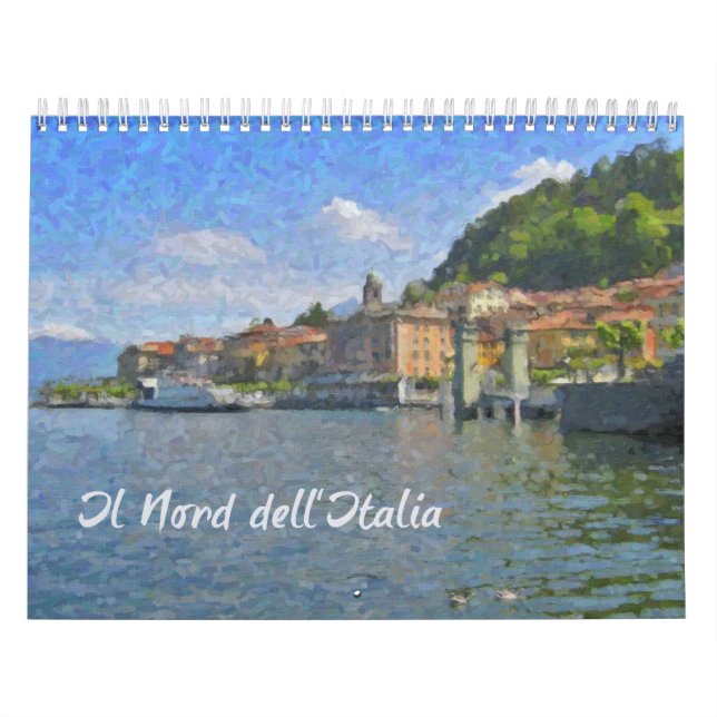 The North of Italy Fine Art Calendar (Cover)