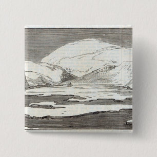 The North Pole Expedition 2 Inch Square Button