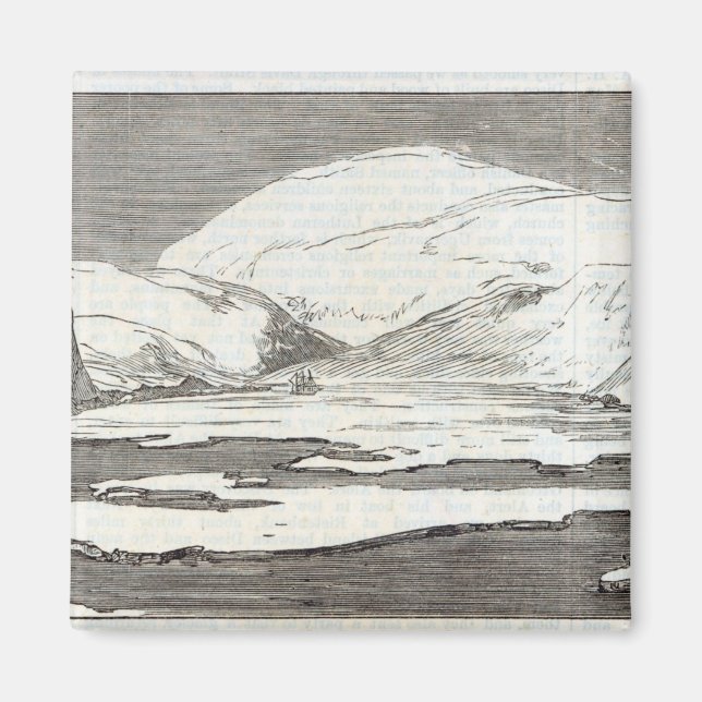 The North Pole Expedition Magnet (Front)