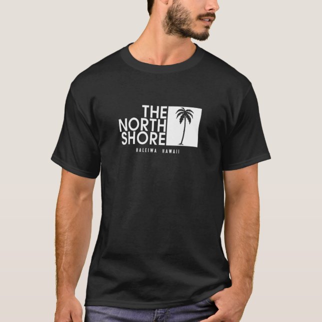 The North Shore Hawaii Palm Tree T-Shirt (Front)