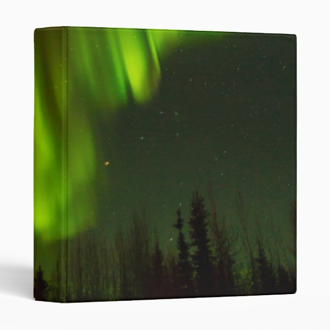The Northern Lights | Fairbanks, Alaska Binder (Front/Spine)
