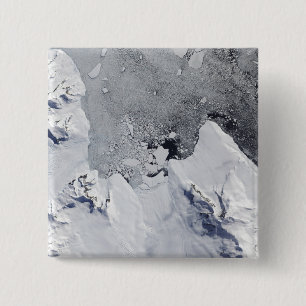 The northern tip of Alexander Island 2 Inch Square Button