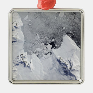 The northern tip of Alexander Island Metal Ornament