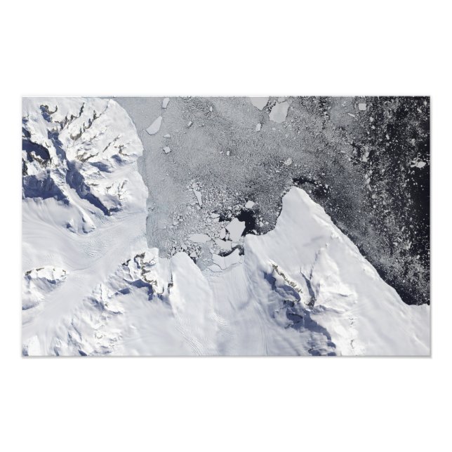 The northern tip of Alexander Island Photo Print (Front)