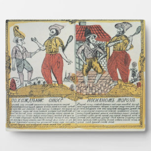 The Nose and the Frost, Russian, late 18th century Plaque