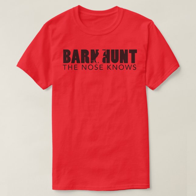 The Nose Knows T-Shirt (Design Front)
