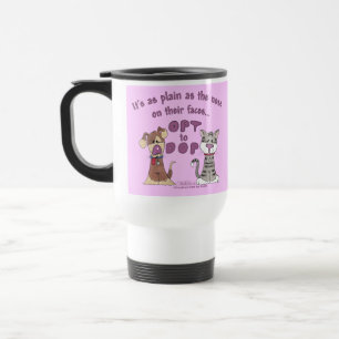 The Nose on Their Faces Travel Mug