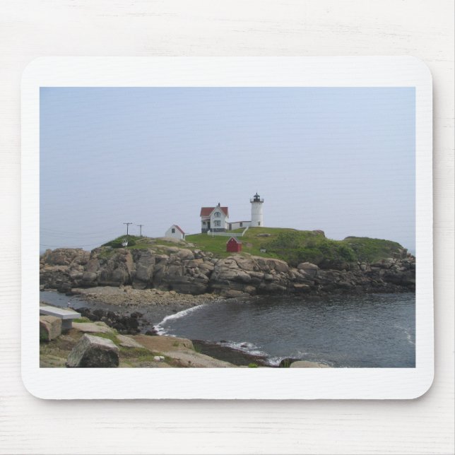 The Nubble Lighthouse Maine Mouse Pad (Front)