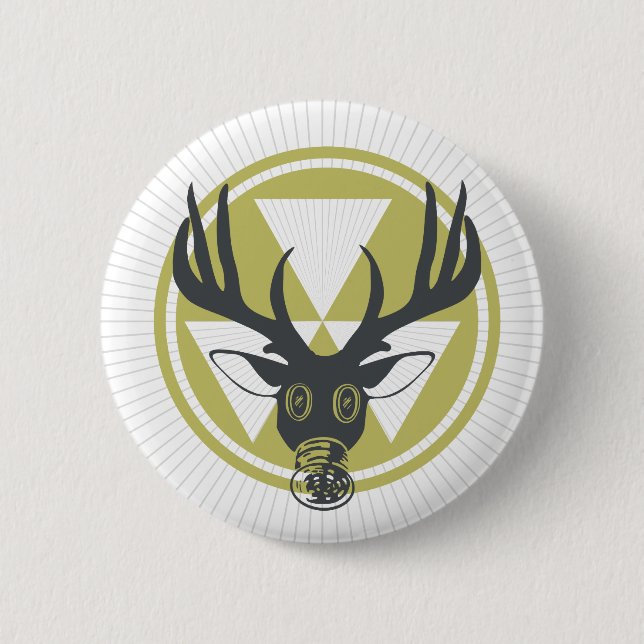 The Nuclear Effect 2 Inch Round Button (Front)