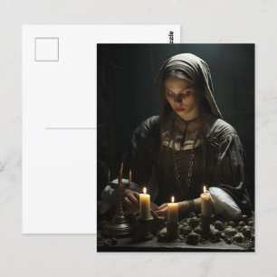 The Nun Halloween Postcard