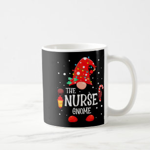 The Nurse Gnome Matching Family Christmas Gnome Pa Coffee Mug